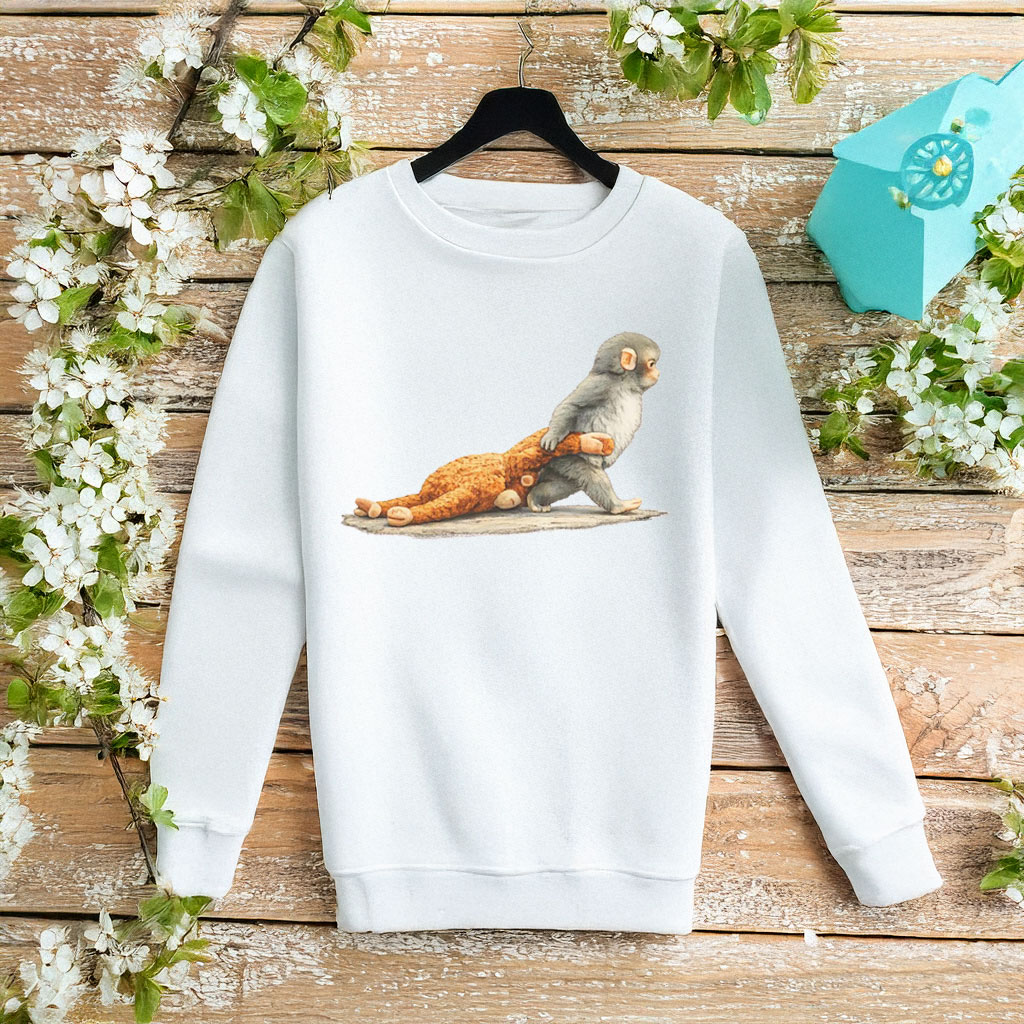 Monkey Punch Graphic Sweatshirt