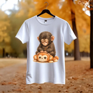 Punch Monkey Shirt White